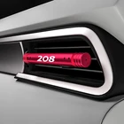 Освежитель воздуха для автомобиля, освежитель воздуха для Peugeot 208, аксессуары для стайлинга автомобиля, 1 шт.