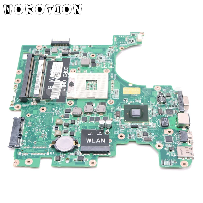 NOKOTION CN-0F4G6H F4G6H 0F4G6H основная плата для Dell Inspiron 1564 Материнская плата ноутбука DAUM3BMB6E0 HM55 UMA DDR3 Бесплатный процессор