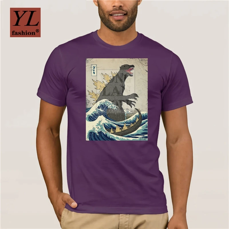 

2020 Summer New Arrival Casual Sports men's t-shirt 100% Cotton The Great Off Kanagawa t-shirt