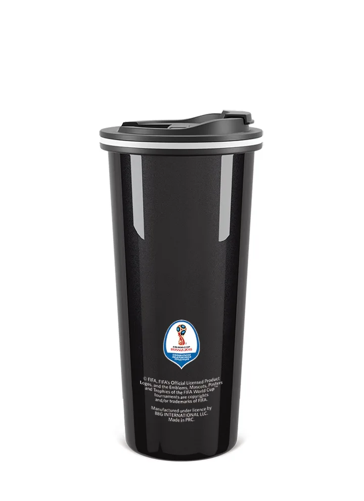 Термокружка &quotЭмблема&quot BLACK EDITION (450 мл) 2018 FIFA World Cup Russia™ |