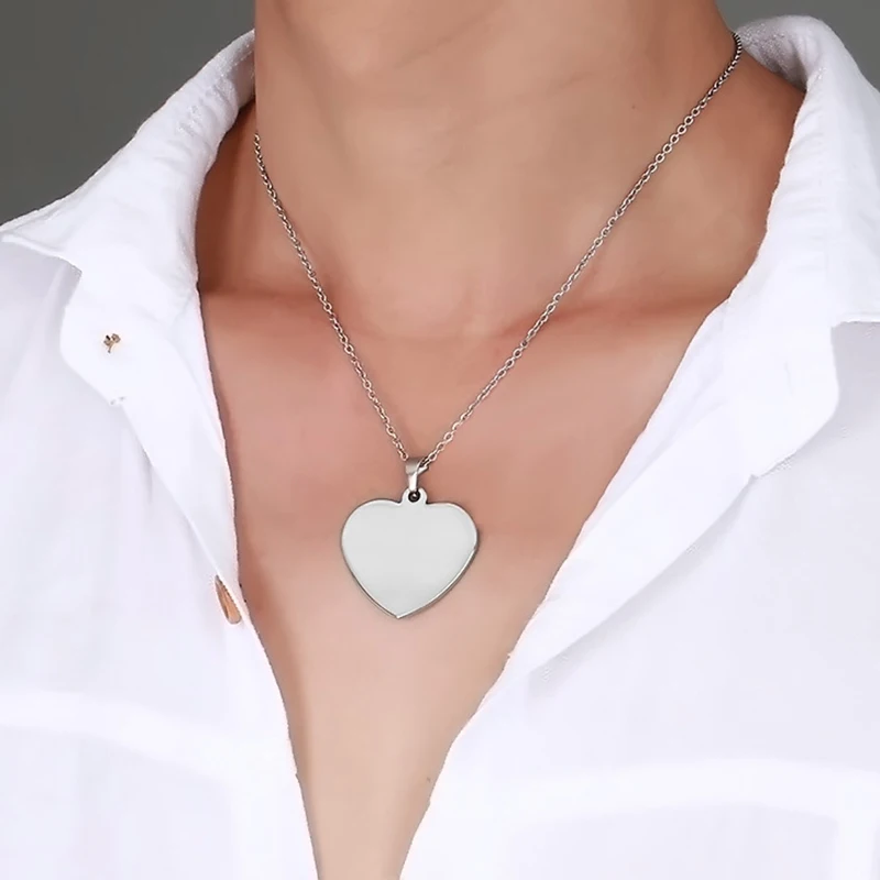 Заготовка из нержавеющей стали собачья бирка ожерелье для мужчин армейский