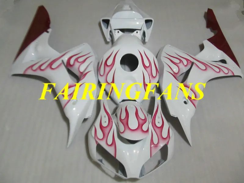 Литьевая форма комплект обтекателей для HONDA CBR1000RR 06 07 CBR 1000 RR 100RR 2006 2007 красные