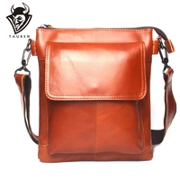 new fashion vintage messenger bag men shoulder bags leather crossbody for retro zipper man handbags