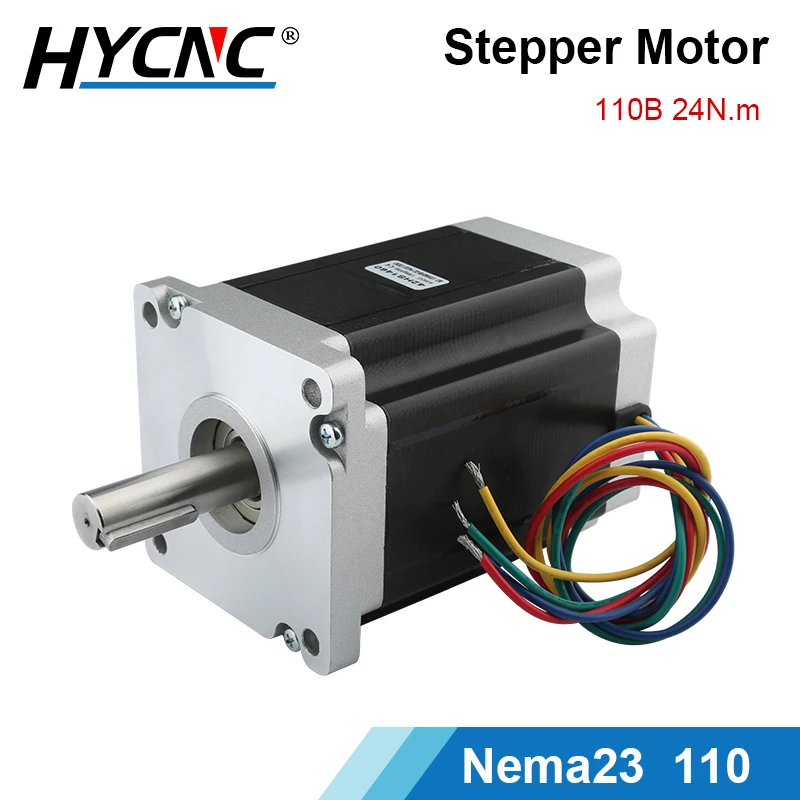 

Nema 23 Stepper Motor Driver 110mm 2-Phase 24N 15N 6A Drive Motor 4-Lead Cable For 3D Printer CNC Engraving And Milling Machine
