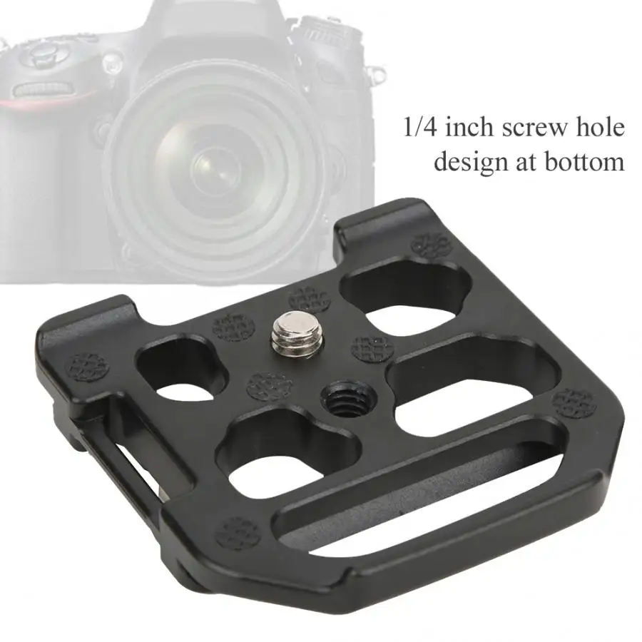 Aluminum Alloy Quick Release Plate Bracket Hand Grip Accessory Fit for Nikon D610 D600 DSLR Camera | Электроника