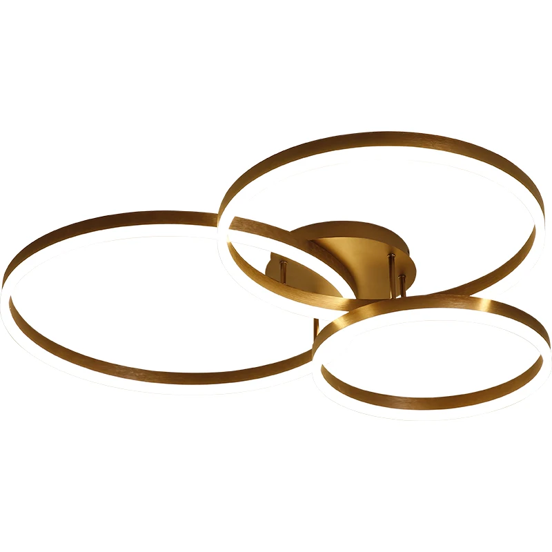 

Led Creative Modern Circle Rings LED Ceiling Lights For Living Room Bedroom Dining Room lamparas de techo Ceiling Lamp Fixtures