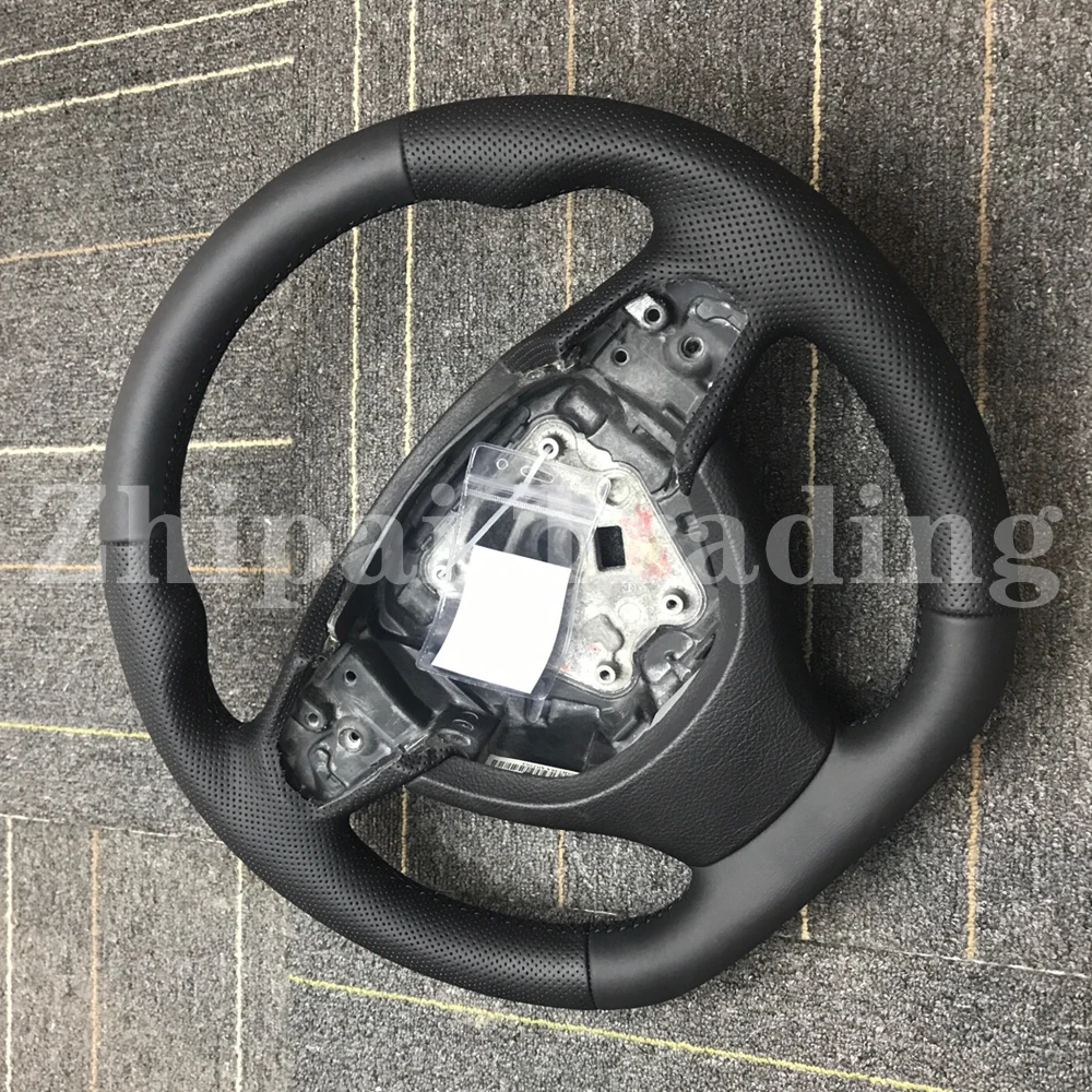 

Steering wheel with black stitching For BMW perforated leather & Nppa F10 F18 2013-2017 5 6 7 series no return mark