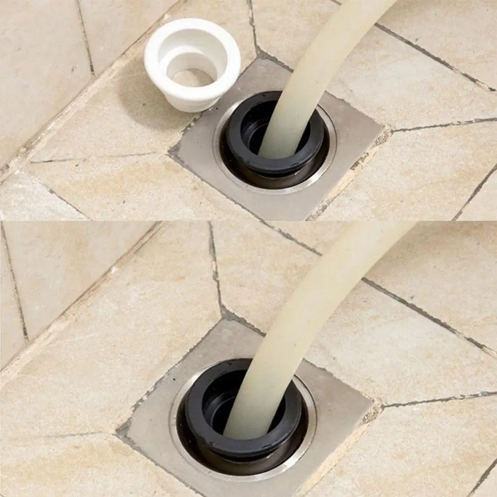 

1PC Sewer Pipeline Deodorant Silicone Ring Washer Tank Drain Sealing Pest Ring Plug Floor Bathroom Seal Control Pool Sewer V9I7