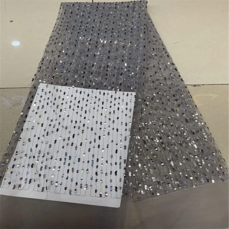 2019 новейшее Африканское Тюлевое кружево ткани кружева зеленые