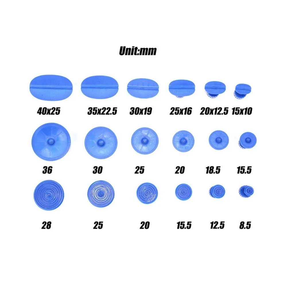 5 шт. PDR клей карандаш Пластик & алюминиевые клеевые вкладки Набор для удаления