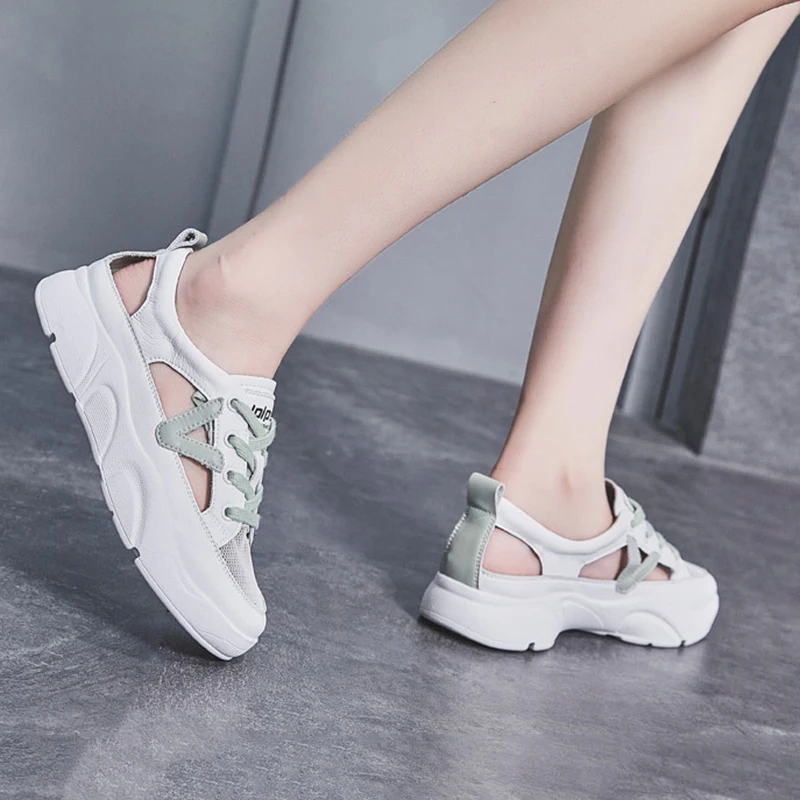 

Sliders Shoes Women's Summer Sandals Lady 2021 Chunky Sandals Women Shoes On Platform Woman Flats Female Heel Sandles Woman New