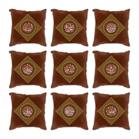 arabic calligraphy art print throw pillow case geometric damask cushion covers for home sofa chair decorative pillowcases