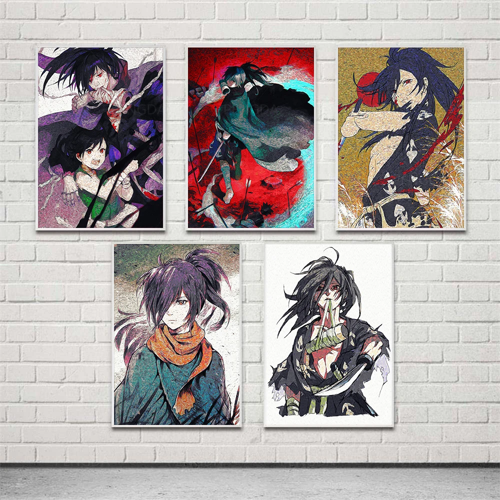 

Wall Art Home Decor Dororo Painting HD Print Main Character Modern Posters Japan Anime Canvas Cuadros Modular Picture For Gift