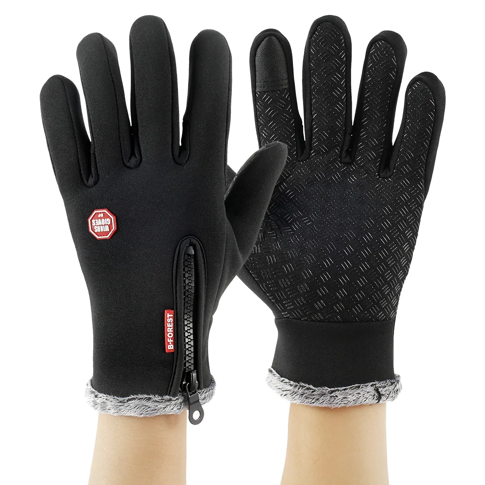 Непромокаемые лыжные перчатки водонепроницаемые зимние велосипедные пуховые