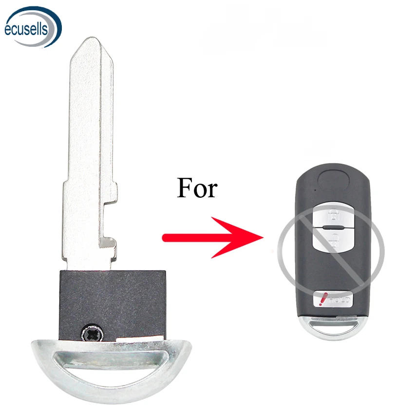 Новый умный ключ брелок дистанционный аварийный вставной стержень заготовка для