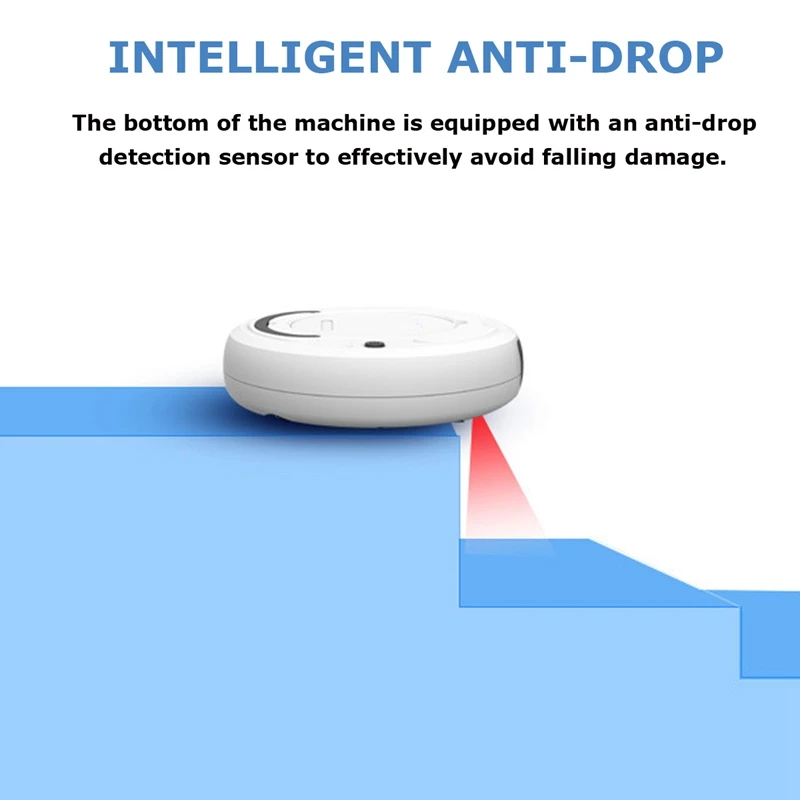 3-In-1 Auto Sweeping Robot Vacuum Cleaner USB Rechargeable Smart Floor Mop Cleaning Home Office Dry and Wet | Бытовая техника