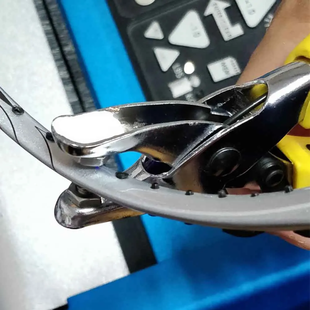 

Bell Tool Outdoor Sports For Badminton Racket Repair Pressure Tube Professional Alloy Cold Press Plier Grommet Clamp Handheld