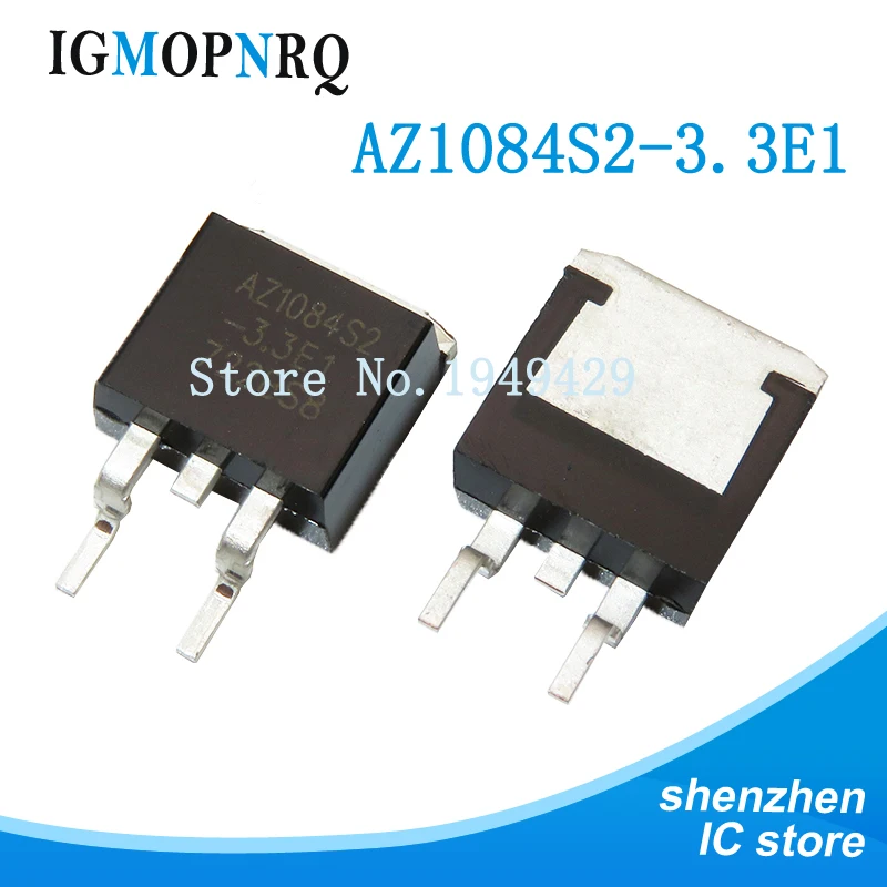 10 шт. AZ1084S2-3.3E1 AZ1084S2 AZ1084 TO263-2 Новый