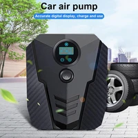portable air automatic compressor 220v electric digital display car 150 psi inflator pump for bike boat mattress bike inflatable