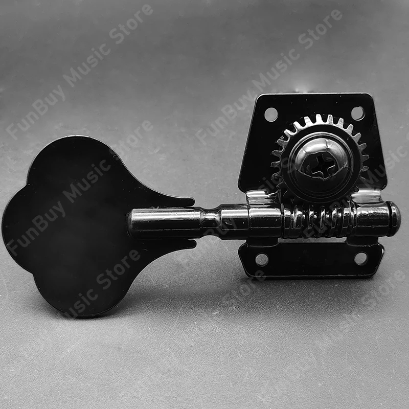4r4l2r2l geöffnet elektrische bass gitarre tuning pegs mechaniken mechaniken für bass schwarz bass gitarre zubehör free global shippi