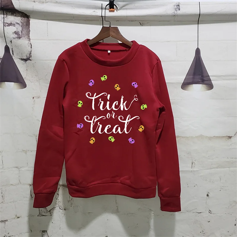 Осенне-зимняя Женская толстовка с буквенным принтом пуловеры длинным рукавом