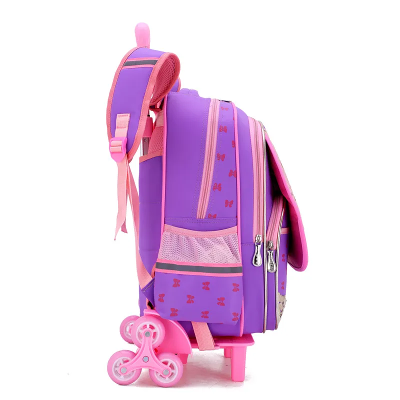 2 шт./компл. детские школьные сумки съемный рюкзак с бантом для девочек принцессы