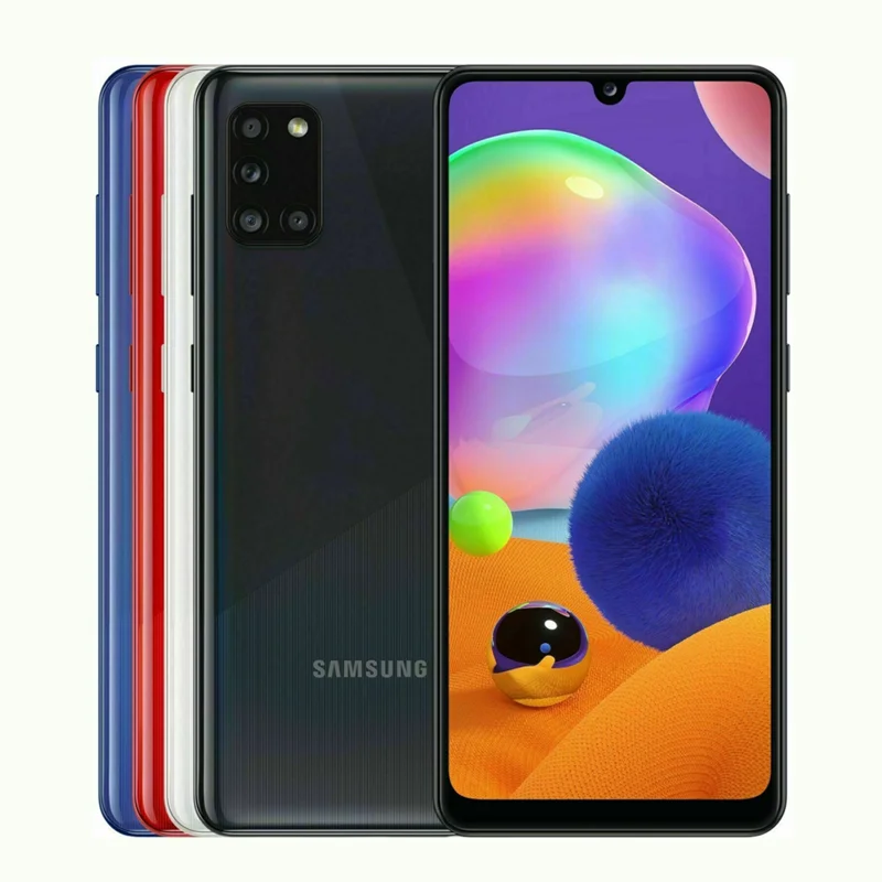 

Samsung Galaxy A31 A315G/DS смартфон с 5,5-дюймовым дисплеем, восьмиядерным процессором, ОЗУ 4 Гб, ПЗУ 64 ГБ