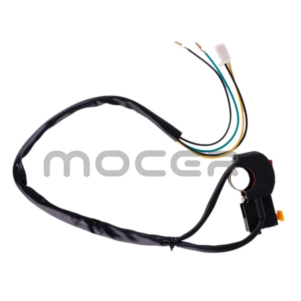 Переключатель Руля Мотоцикла электрический стартер старт &amp Стоп ATV кнопка