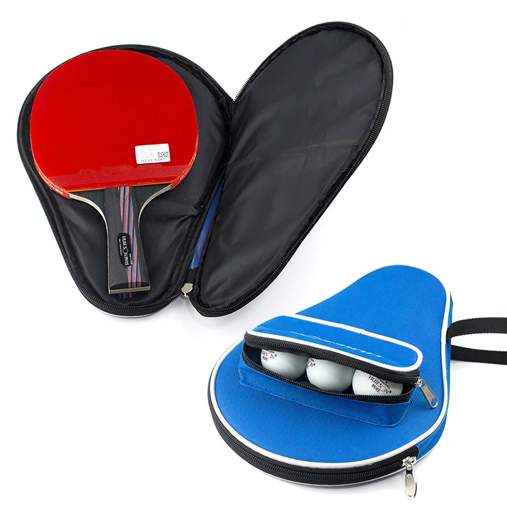 

Professional Table Tennis Rackets Bat Bag Oxford Ping Pong Case With Balls Bag Three Convenient Bag Designs For Table Tennis