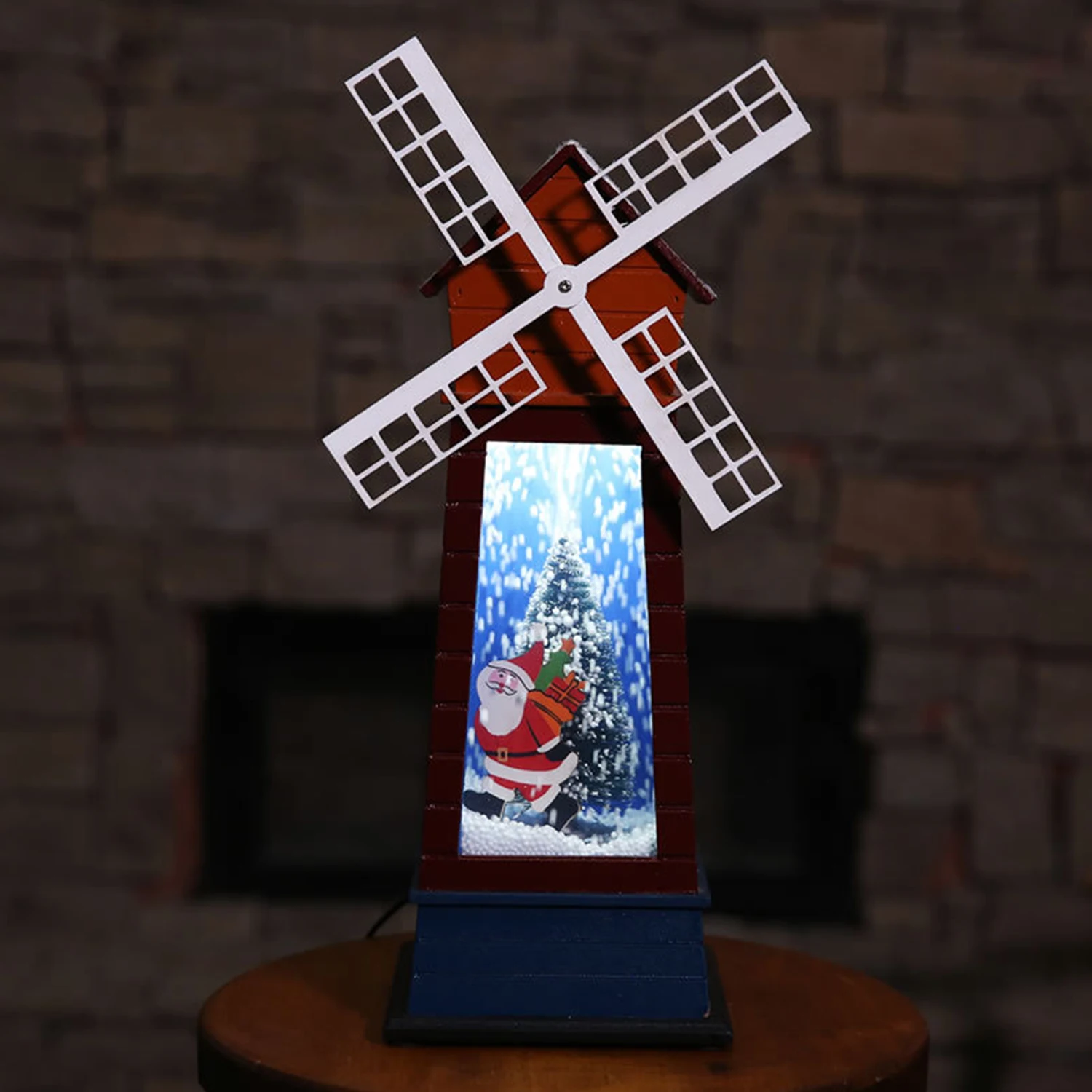 Рождественский светодиодный светильник с Санта Клаусом рождественские