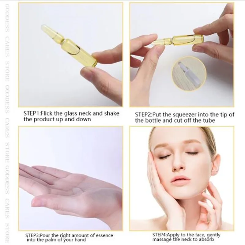 Ампульная сыворотка с гиалуроновой кислотой увлажнение контроль жирности уход