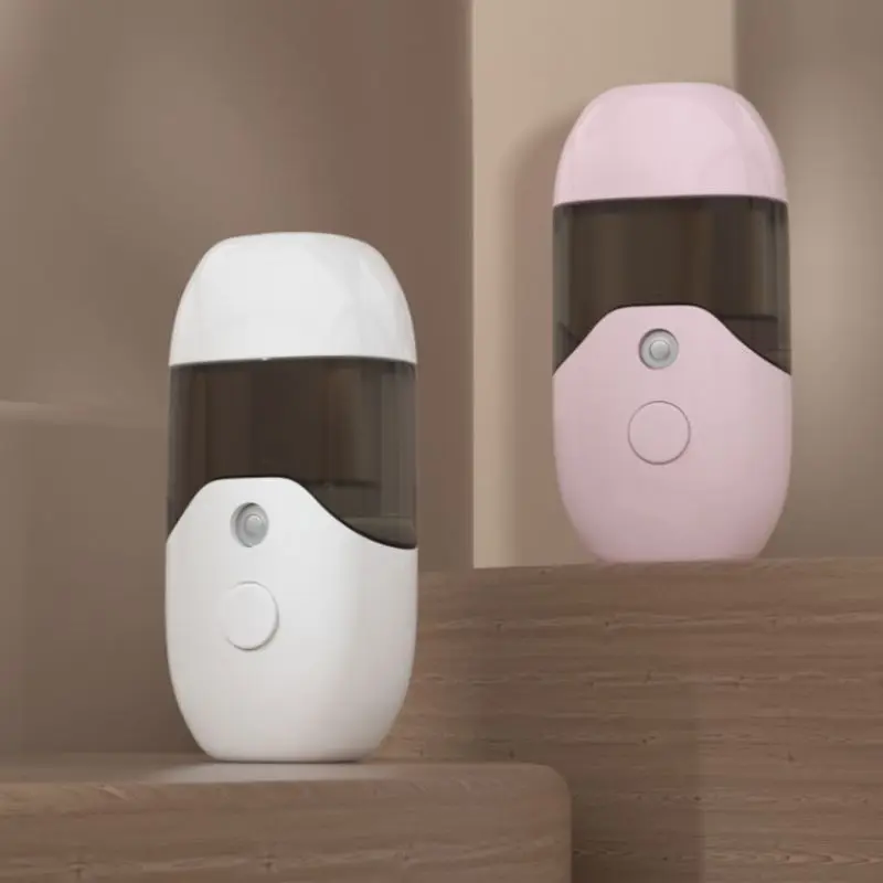 

50ml Mini Electric Automatic Alcohol Sprayer USB Rechargeble Portable Alcohol Dispenser for Hand Disinfection Retailsale