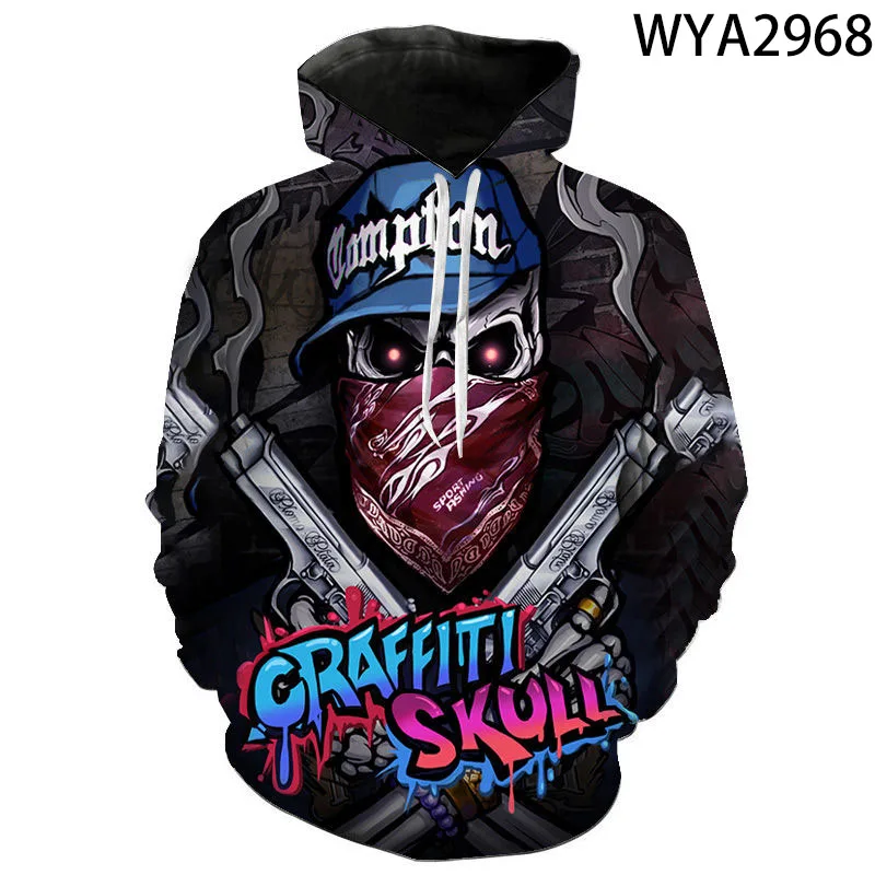 

2020 New Graffiti Hoodies Men Women Children 3D Print Sweatshirt Funny Art Sweatshirts Casual Boy Girl Kids Cool Hoodie Pullover