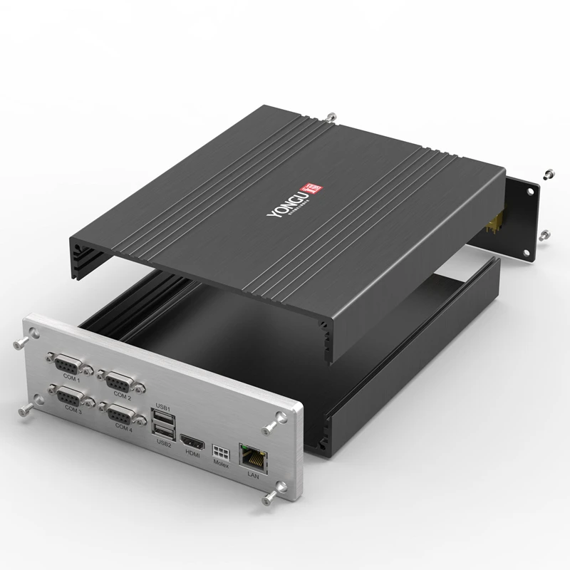 

Усилитель Yonggu W16 168W54H200L мм, алюминиевый корпус, наружные функциональные коробки, корпус усилителя USB