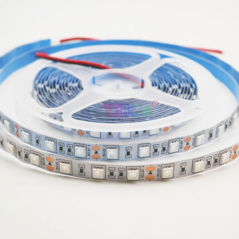 5 м высокая яркость УФ светодиодная полоса освещения DC12V 5050 SMD 60 светодиодов/м