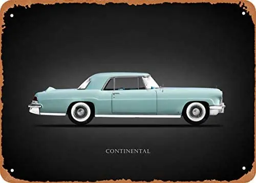 

Metal Sign - Performance Cars The Continental Mk2-8 x 12 Vintage Look Tin Sign
