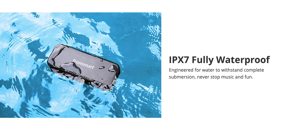 Tronsmart T2 Plus Bluetooth 5,0 динамик 20 Вт портативный динамик 24 ч Колонка IPX7 Саундбар с TWS, голосовой помощник, Micro SD