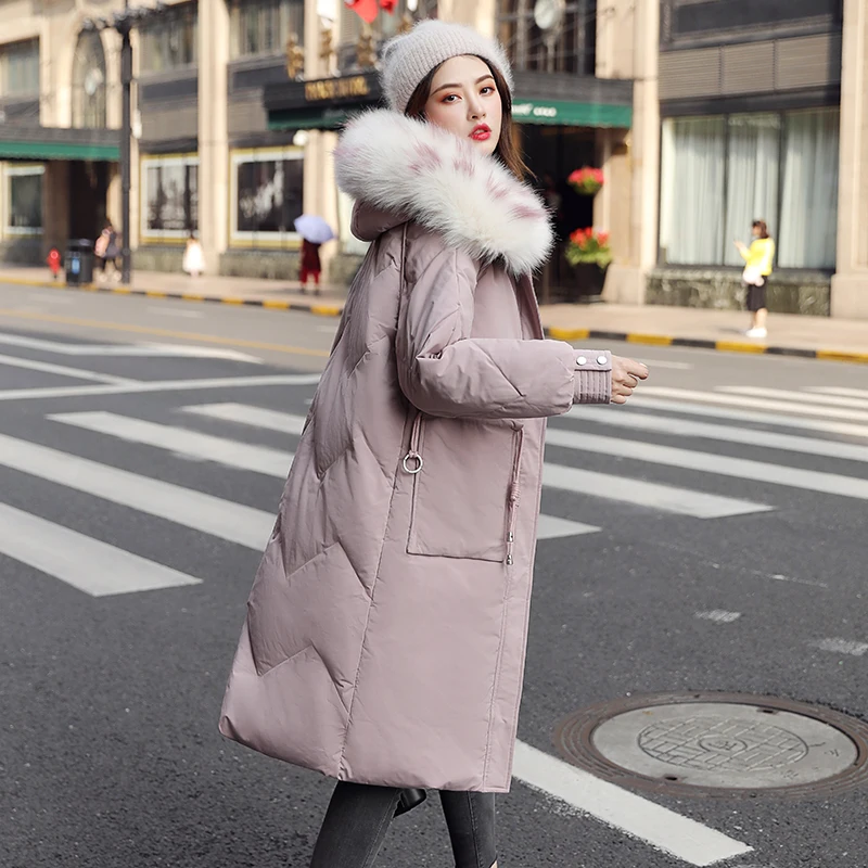 

LISYRHJH 2020 New Autumn Winter Jacket Women Coat Sweet Cute Cat Ear Hooded Long Parkas Jackets Jaquata Feminina Inverno