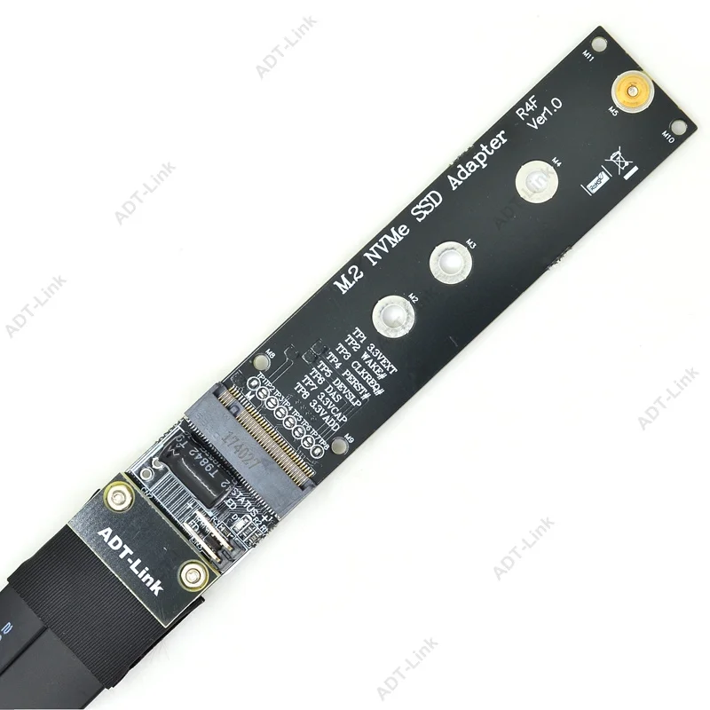 Мини PCI e mPCIe WAN WiFi на M.2 NVMe SSD удлинитель кабеля адаптер PCIe3.0 x1 полная