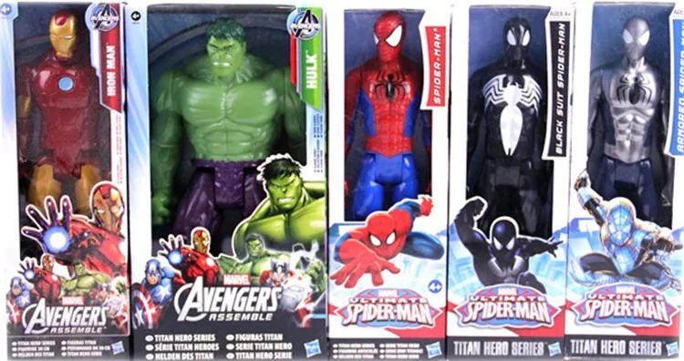 

Hasbro Avengers Marvel Captain America Iron Man Spiderman 30CM Movable New Boxed Doll Toy Model