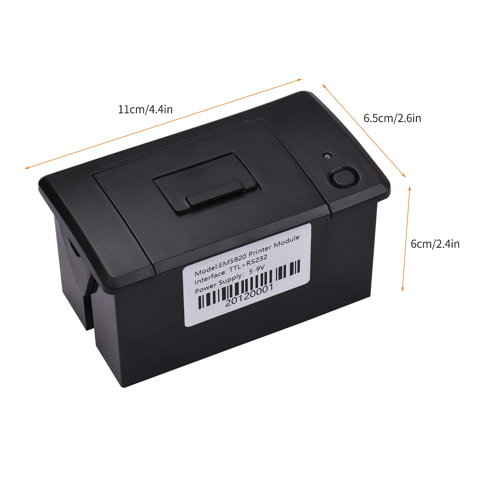 Aiebcy EM5820 встроенный термочековый принтер 58 мм мини модуль печати с низким уровнем