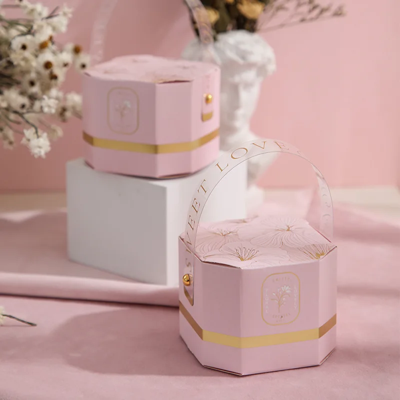 

20 PCS Fresh and Creative Star Anise Wedding Candy Box Romantic Wedding Party Card Paper Portable Small Gift Box