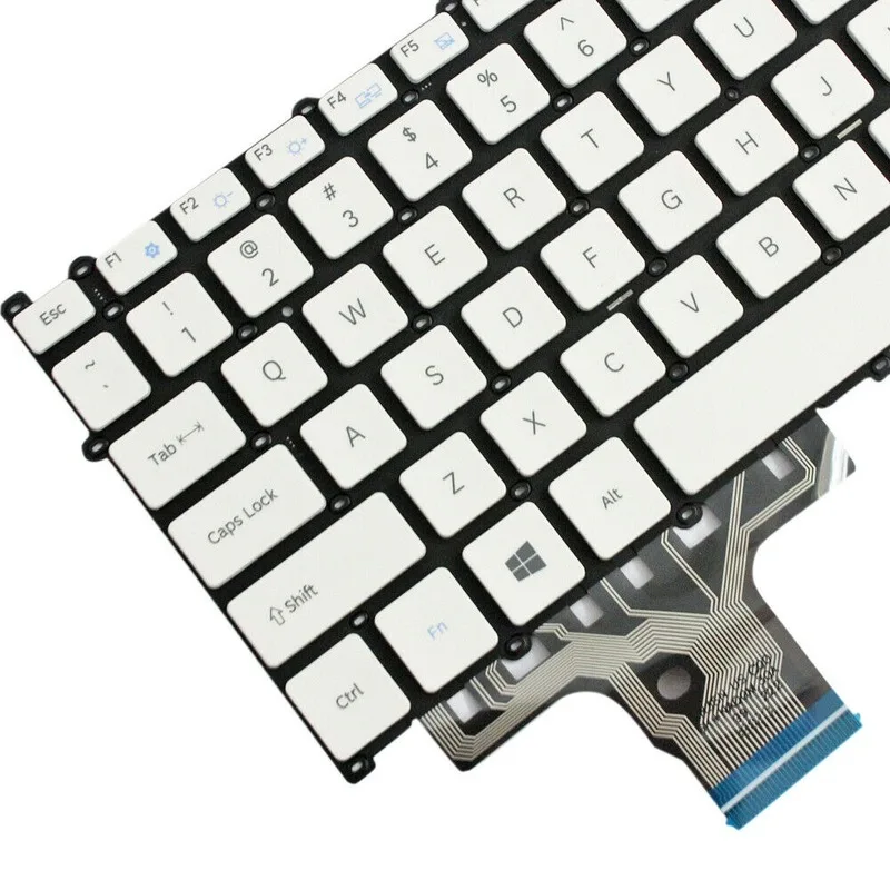 

FOR Samsung NP 110S1J NP110S1J Silver US Laptop Keyboard 9Z.NAQSN.31C NSK-MR3SN
