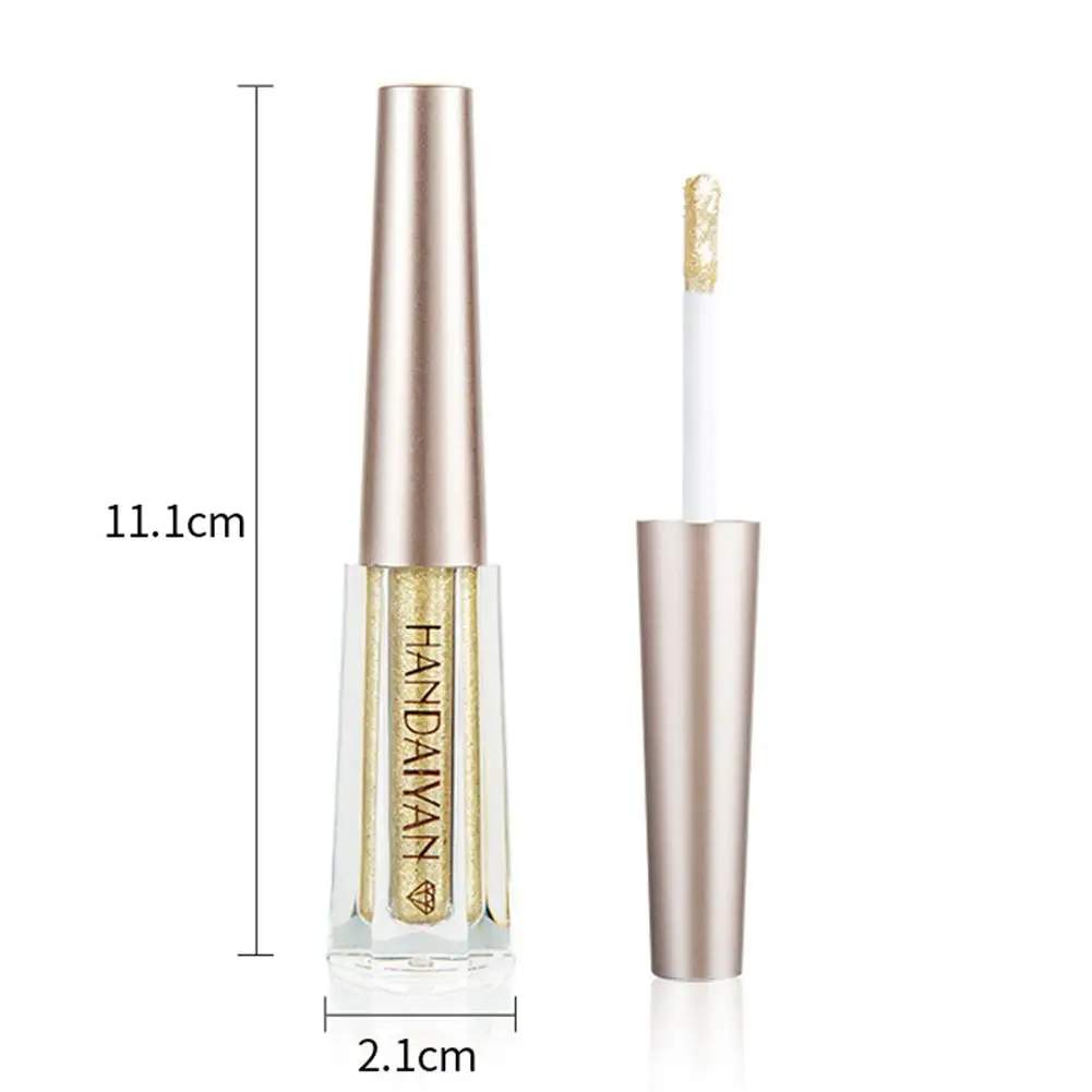 

HANDAIYAN Shiny Metal Pearlescent Liquid Eyeshadow Glitter Waterproof Eyeliner