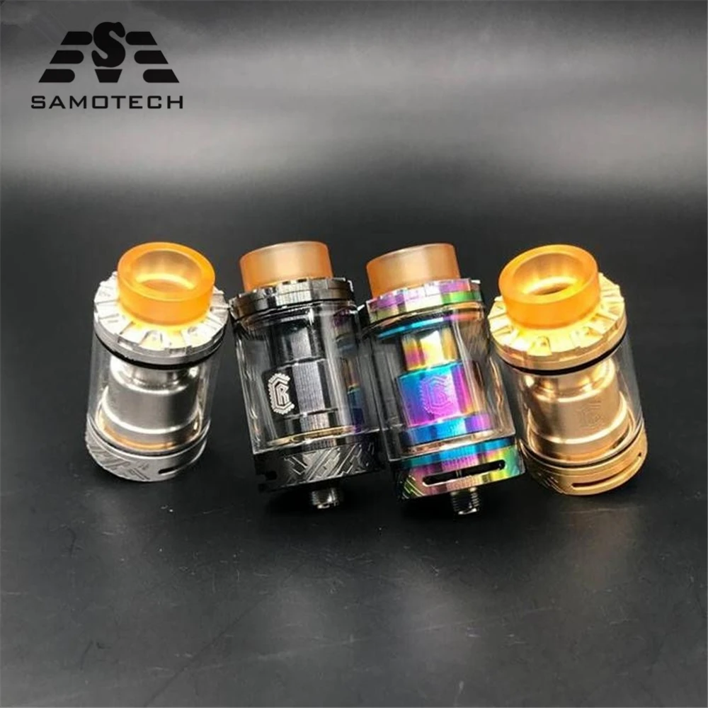 

2020 new Relod MTL RTA tank with 24mm diameter 510 thread 2ML box pei cigarette holder electronic cigarette atomizer