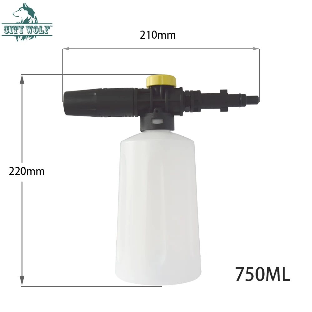750ml snow foam lance for russian&ampeuropean kolner high pressure washer gun car spare parts floor house cleaning | Автомобили и