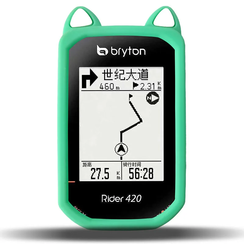 Универсальный гелевый Чехол для велосипеда защитный чехол экрана Bryton Rider 420 GPS