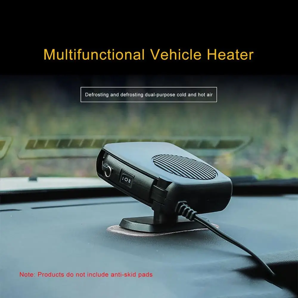 

12V 200W Car Heater Electric Heater Glass Defrost Defog Heating Machine for RV, Motorhome Trailer, Trucks, Boats