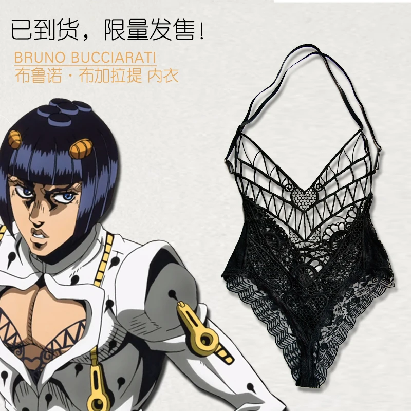 Аниме JoJo's причудливое приключение Золотой ветер Бруно Bucciarati футболка нижнее