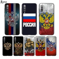 silicone black cover russia flag for xiaomi mi 11 10i 10t 10 9t 9se 9 8 note 10 lite pro 5g ultra phone case